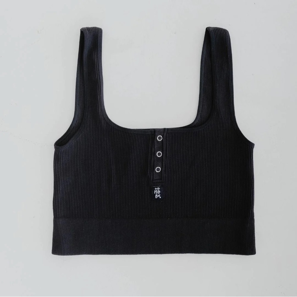 The Little Milk Bar Allie Bra in Coal S/M (sold out) Nursing & Maternity Bra